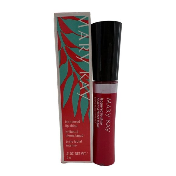 Mary Kay Tropical Mandarin Lipshine Laquer 08511 Rich Warm Orange Red - Picture 1 of 3